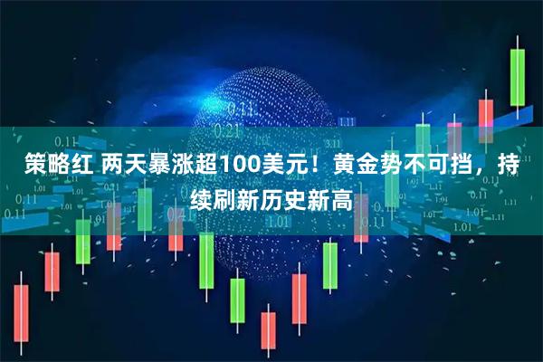 策略红 两天暴涨超100美元！黄金势不可挡，持续刷新历史新高