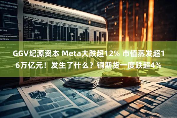 GGV纪源资本 Meta大跌超12% 市值蒸发超16万亿元！发生了什么？铜期货一度跌超4%